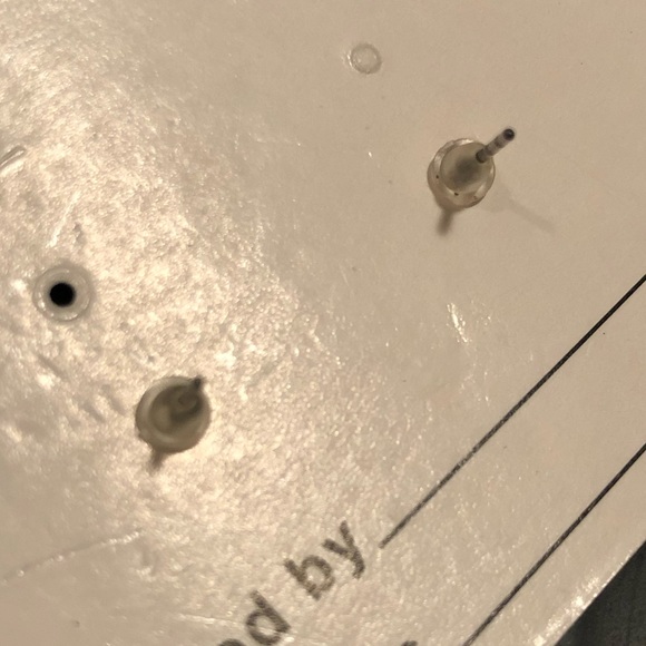 Gold Tone Reversible Stud Earrings and Stud Set - Picture 4 of 6